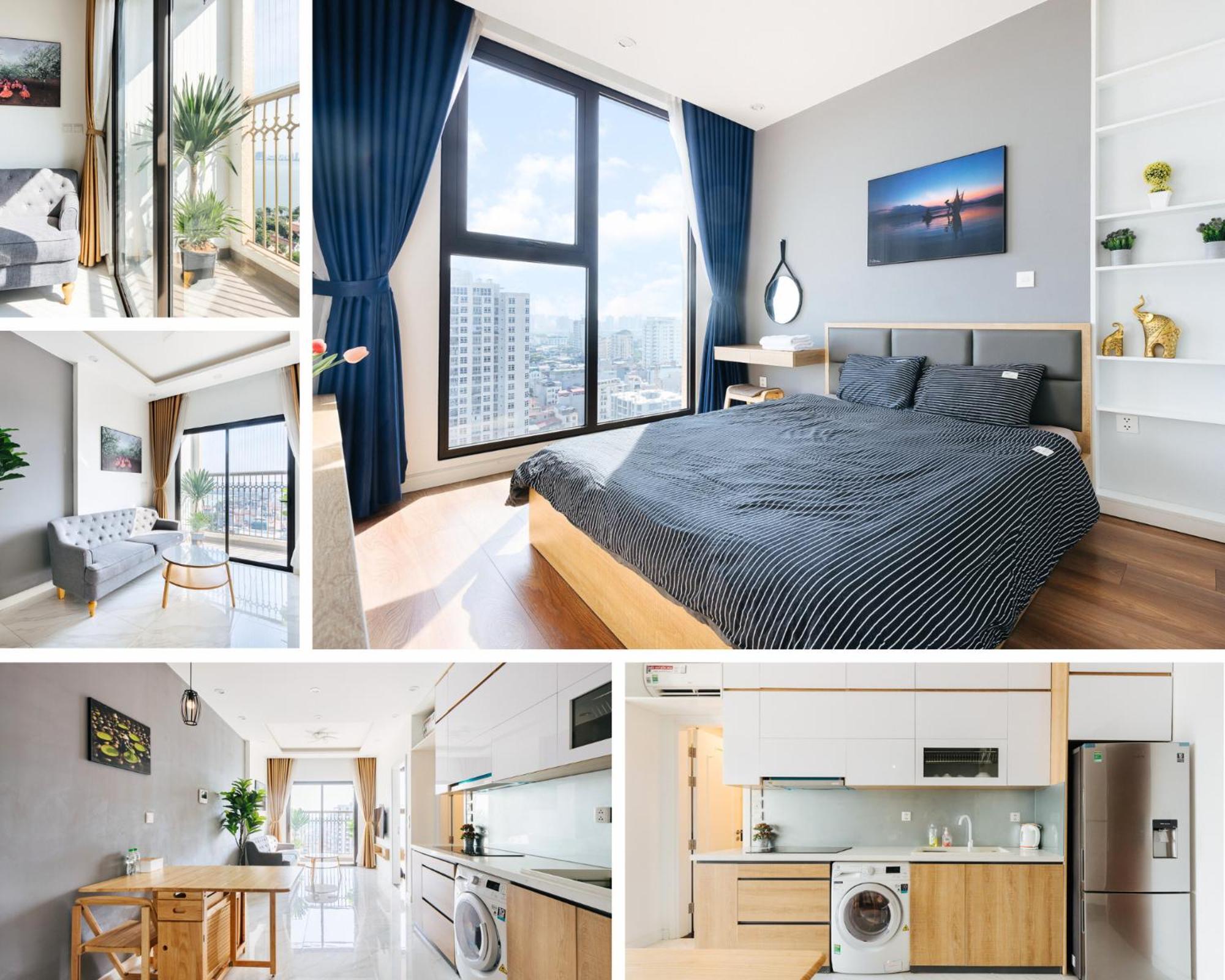 Muse Hanoi Lake View Luxury Apartment - D' Eldorado Rom bilde